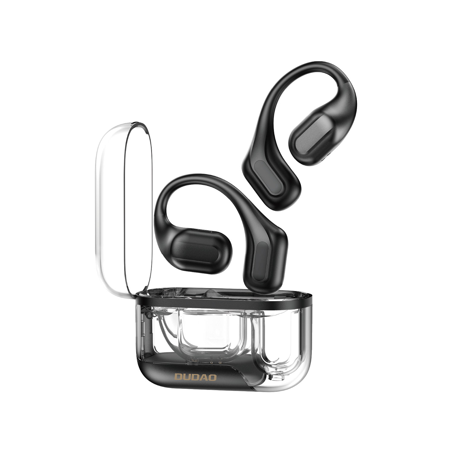 DUDAO-OWS  open-air conduction wireless earphones beige black-U17Pro