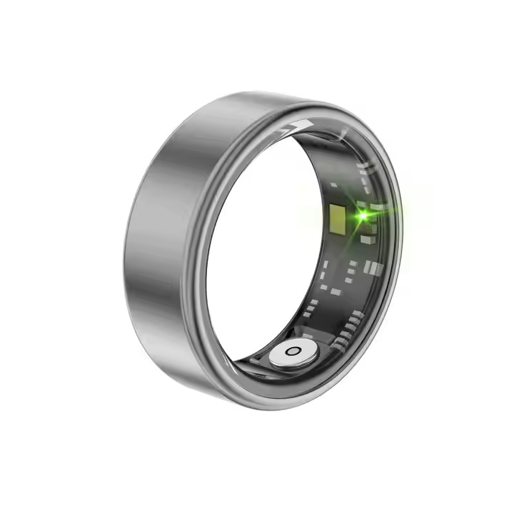 2024 Heart Rate Blood Oxygen Health Monitoring Smart Rings 5ATM Waterproof Sports Mode SR06 Smart Ring for Sleep Tracker