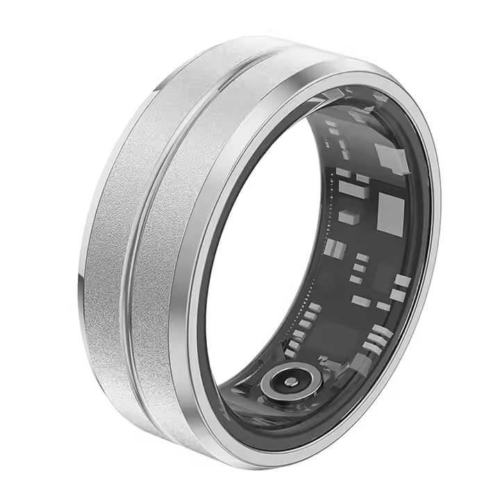 2024 SR01 Smart Rings 5ATM Waterproof Health Monitor Heart Rate Blood Oxygen Sport Camera Control smartrings With Charging case