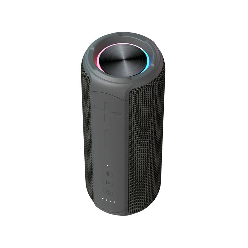 top Ranking waterproof bluetooth speakers audio system sound bloototh outdoor stereo sound speakers wireless with LED light