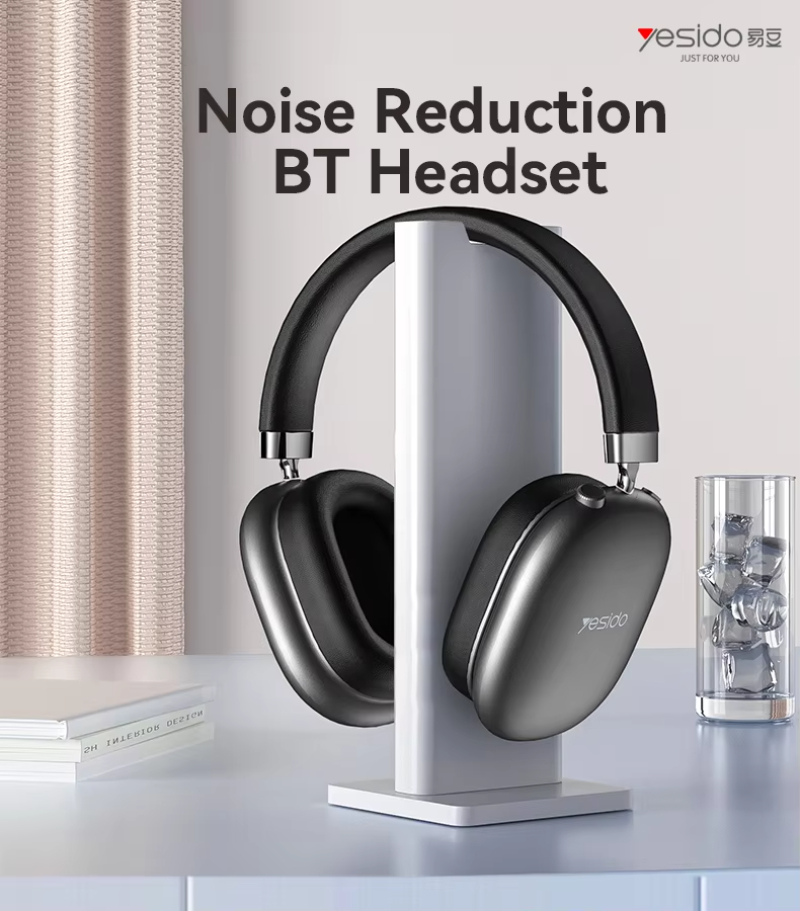 EP05 Yesido Ultra-long Life Battery Wireless BT5.2 Lightweight Design Noise Reduction BT Headset