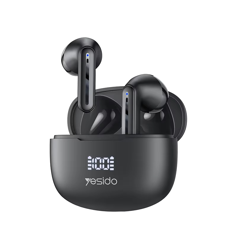 TWS19 Yesido Half in ear design Intelligent Touch Operation ENC Noise Reduction BT Earphones