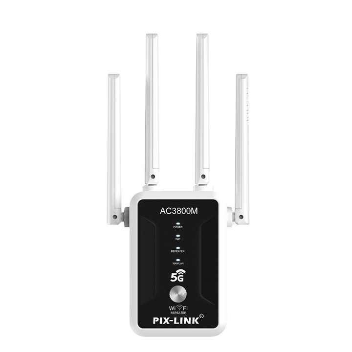 PIX-LINK Long range wifi extender 3800mbps dual band 5G wifi repeater routers wifi signal strong penetrability