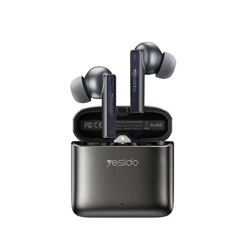 YESIDO 2022 Bass sound quality display TWS wireless headset headphones earbuds