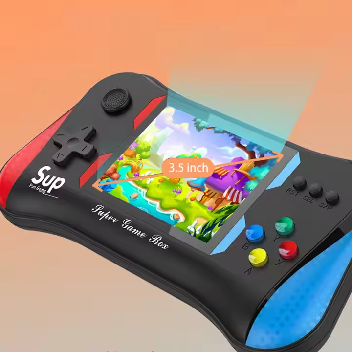 x7M Vintage 500-in-1 Games Handheld Player Portable 3.5 inch Sup Game Box 500 in 1 Retro Classic Video Console