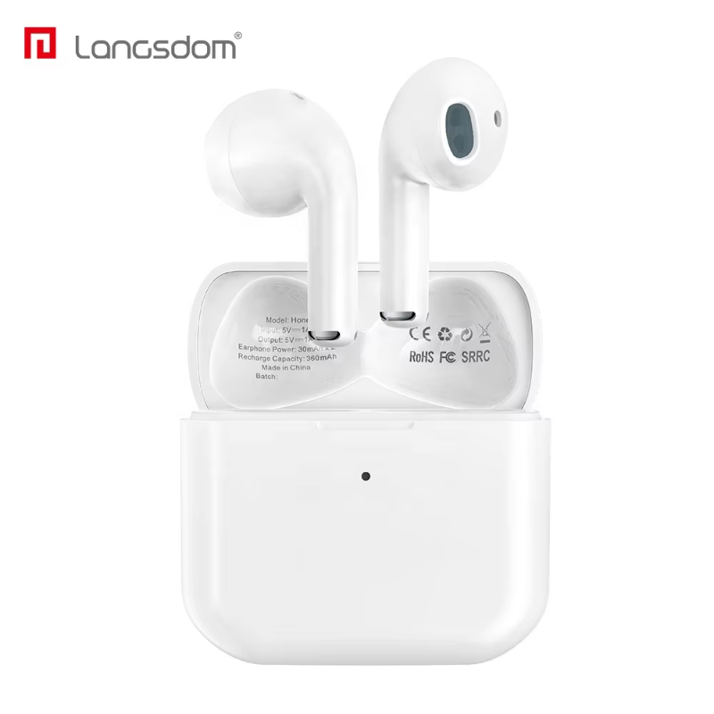 Newest 2024 Wireless Earbud Stereo Bass Earphones Noise Cancelling Ear Buds Waterproof Sports Bluetooth Headphones