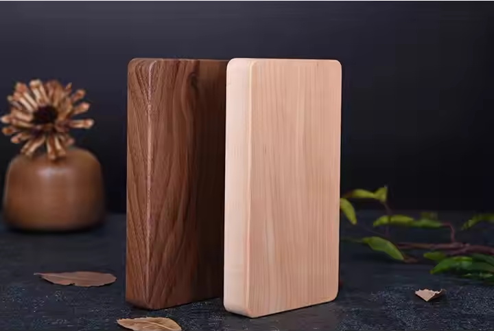 High quality wood bamboo power bank 4000mah 8000mah power bank charger