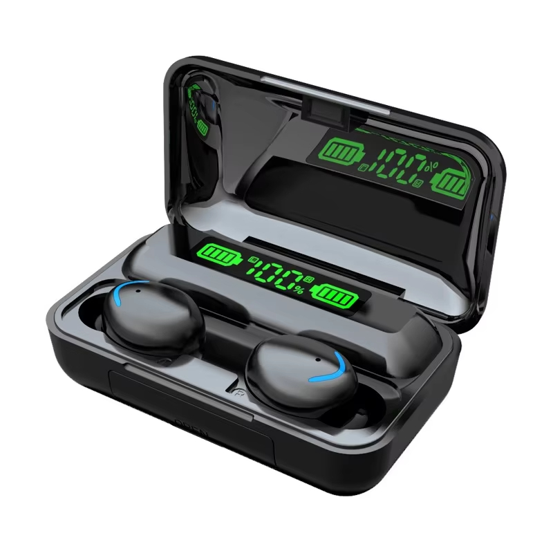 Original F9 Earphone 9D Hifi Stereo LED Display Waterproof In Ear Wireless Headphone 5.1 TWS F9 Bluetooth Earbuds
