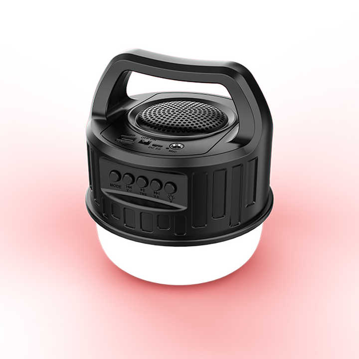 Wholesale Mini Wireless Speaker 4inch Subwoofer Speaker Outdoor Bluetooth Speaker With Led Light