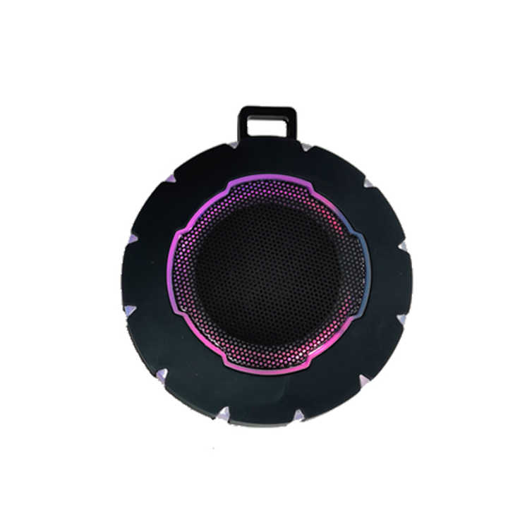 Mini Handheld Wireless LED Shower Speaker Outdoor Portable Bluetooth Waterproof Speaker