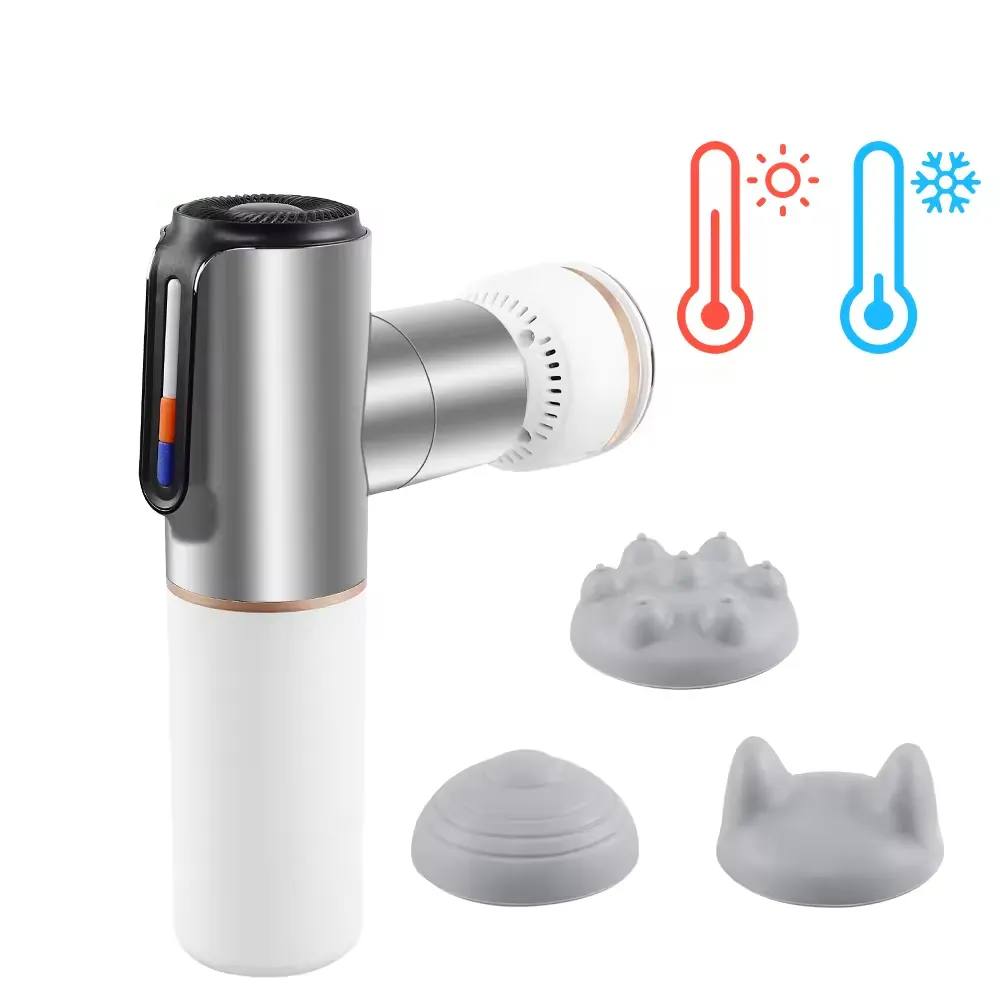 Phenitech Deep Muscle Tissue Heating and Cooling Massage Gun MIini Massage and Relaxation Cold Fascia Gun