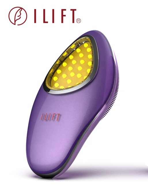 Mother's day gift Waterproof LED Photon Sonic Face Deep Cleansing Brush red light therapy manufacturers