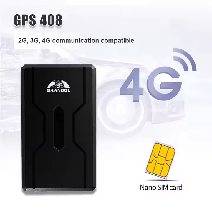 Waterproof 10000mAh Real Time Car GPS Tracker tk408 2G+3G+4G magnetic long standby with Geo-fence Alarm Software