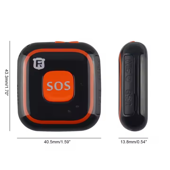 RF-V28 Two Way Calls Fall Alarm Kids GPS Tracker Child Mini Locator Personal Real Time Tracking device with Watch Wristband