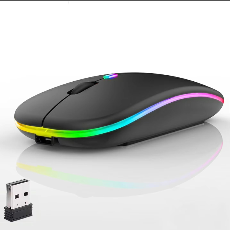accesorios de computadora custom logo white label ergonomic charging mini mouse wireless ricaricabile wireless mouse with logo