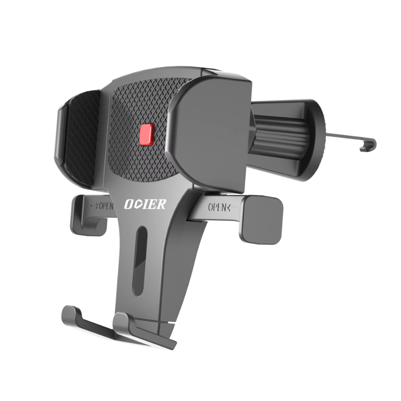 ODIER OEM ODM Factory Price Mini ABS plastic Anti-slip shield car holder suporte celular carro minimalistic car phone holder