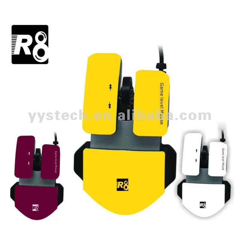 fashion design 4 buttons cordless mouse with DPI key for gamer
