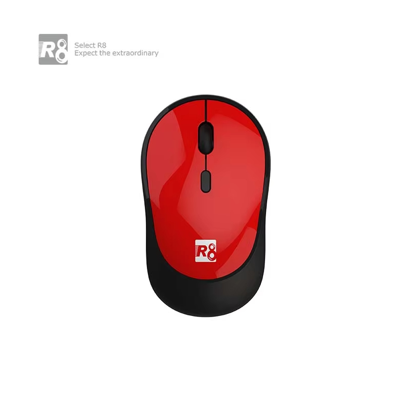 R8 Office Ergonomic Wireless Optical Mouse Mix color Adjustable 1600DPI Mouse For Desktop Laptop