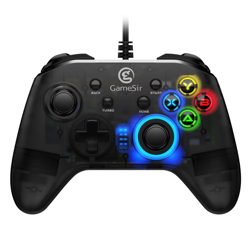 Factory direct supply GameSir T4w PC Wired Game Controller Gamepad with Asymmetric and Vibrating Motor Joystick for Windows PC
