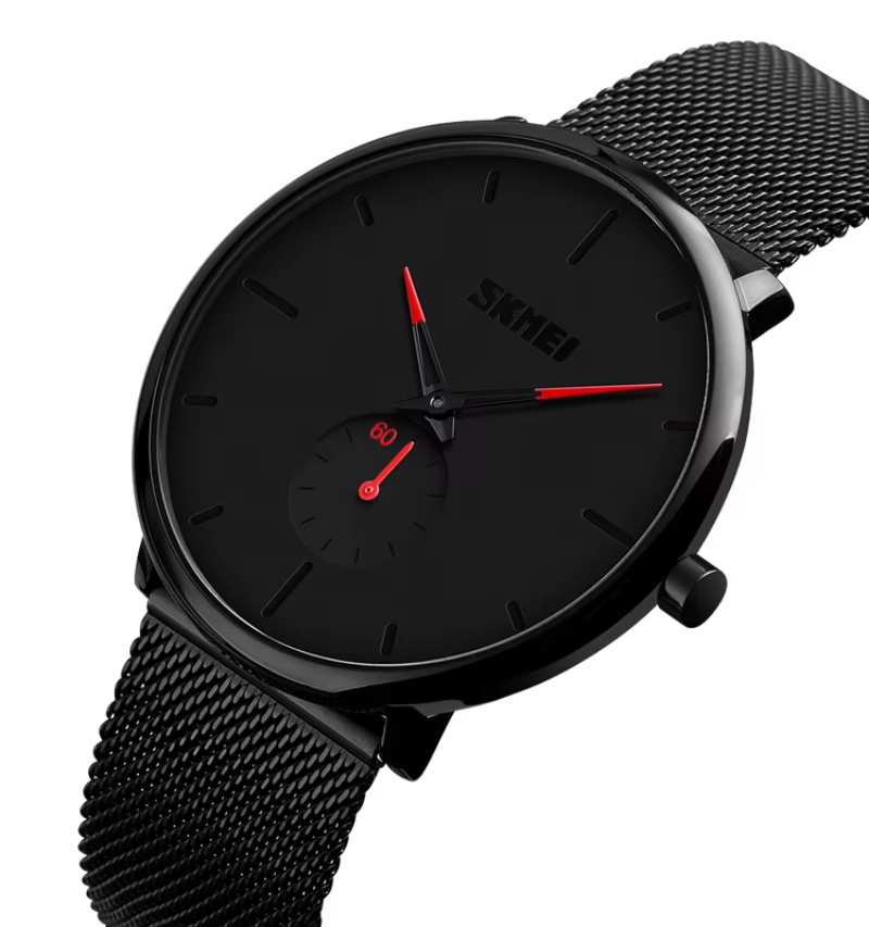 Hot Selling Skmei 9185 Mens Quartz Watches Japan Movt 3atm Business Mens Quartz Watches
