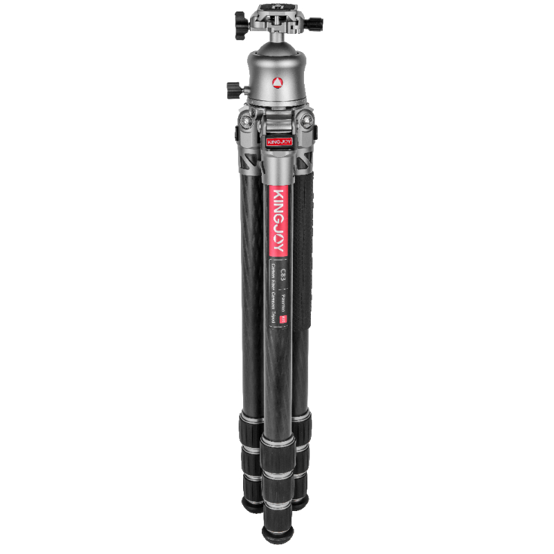 C83+B30 20kg Load Capacity Stand with 3-way Head Professional Hunting Camera Heavy Duty Video Tripod Carbon Fiber Customized