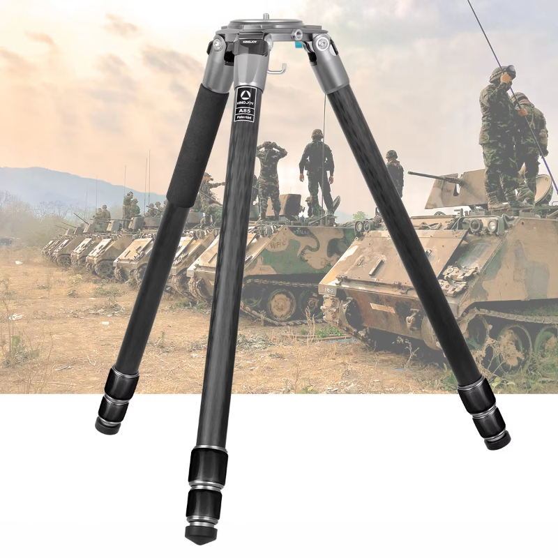 KINGJOY A85 1.5M New design Portable Photography Camera Tripod Video Carbon Fiber Tripod