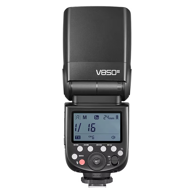 Go-dox V850iii 2.4g Li-ion Battery Speedlite Gn60 Wireless X System For Pentax Camera Flash Lights
