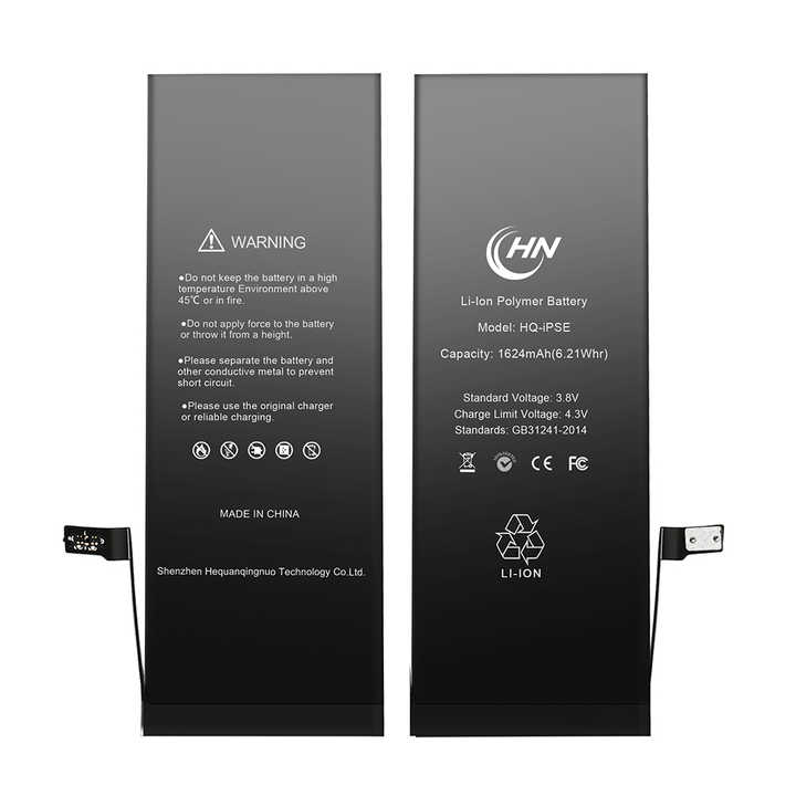 Wholesale for iPhone Lithium Battery 1624mah 3.8v li-ion Polymer Battery For iPhone SE
