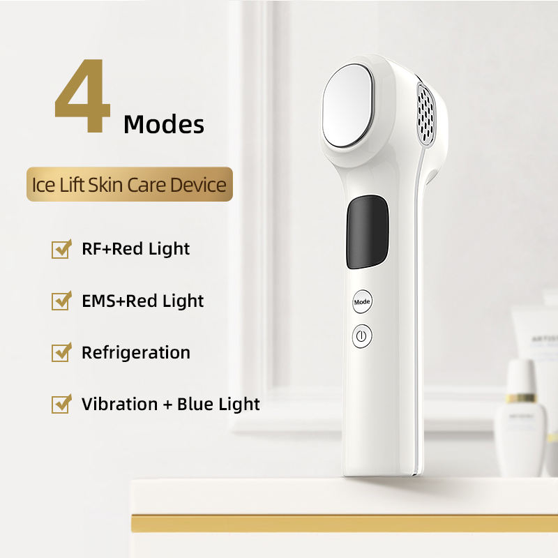 Beperfect RF EMS red and blue light therapy skin cooling beauty device face massage beauty equipment