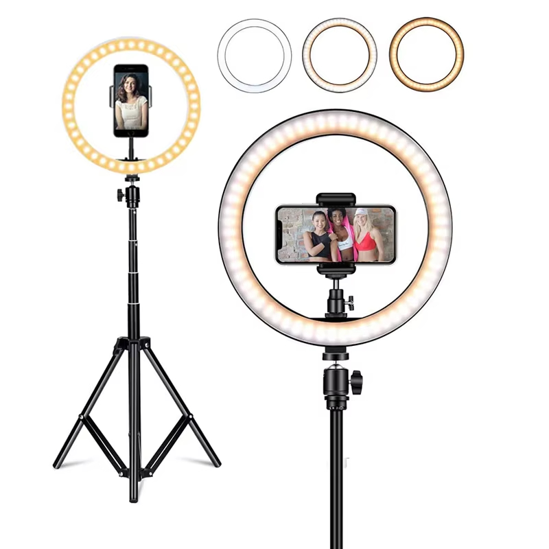 Super Low Price 10 inch 26cm Selfie Ring Light Makeup Live Video Vlog LED 10inch 26 cm Ringlight for Beauty Make up