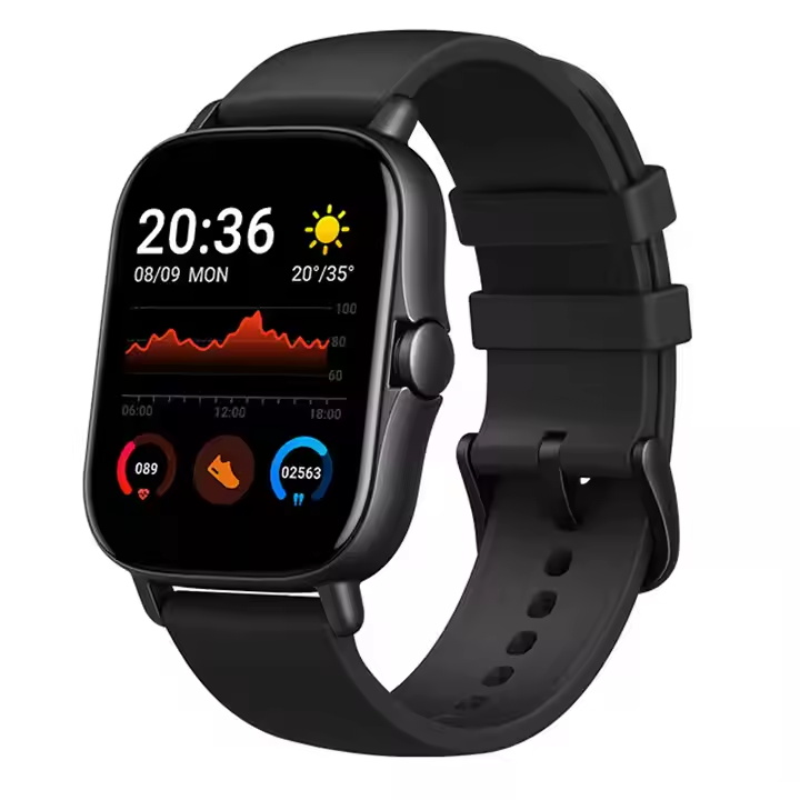 Custom Multifunction Health Tracking Wearable Devices Smart Watch With 2 Straps