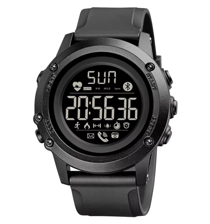 Skmei Relojes Inteligentes Watch Heart Rate Watch Digital Connected Smart Watch Sport Band
