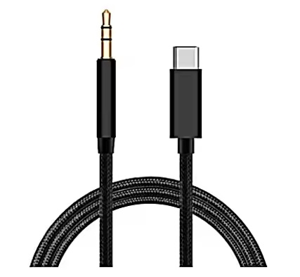 High Quality 3.5mm AUX Cable Type C Male 3.5mm Car Aux cable For iPhone For Samsung Aux Cable