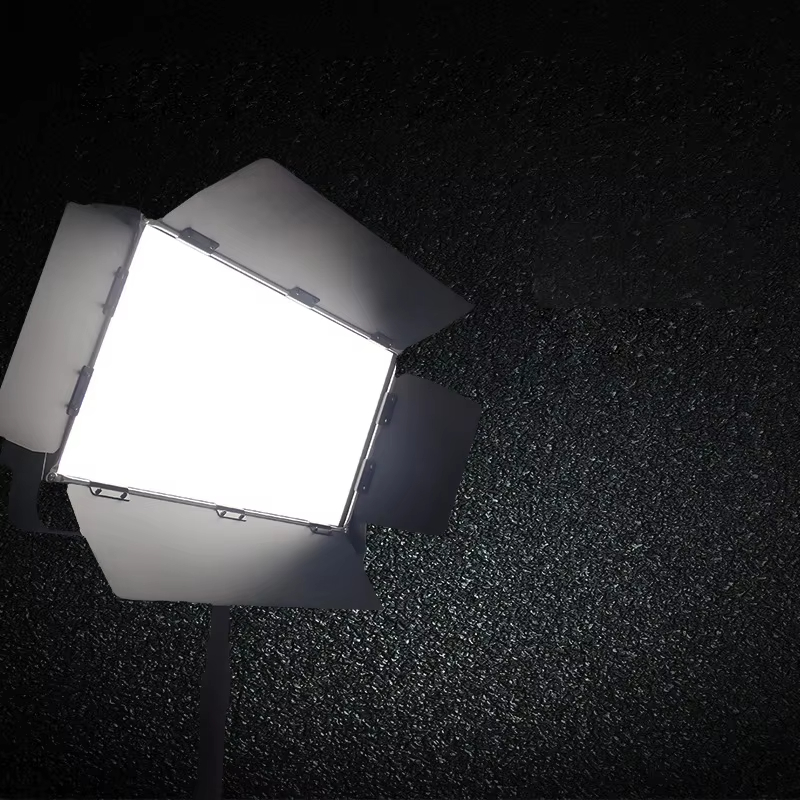 300W LED Video Light 3200K-5600K Ra97+ DMX 512 Control 0db Cooling Design LED Photographic Studio Light for TV Video Shooting