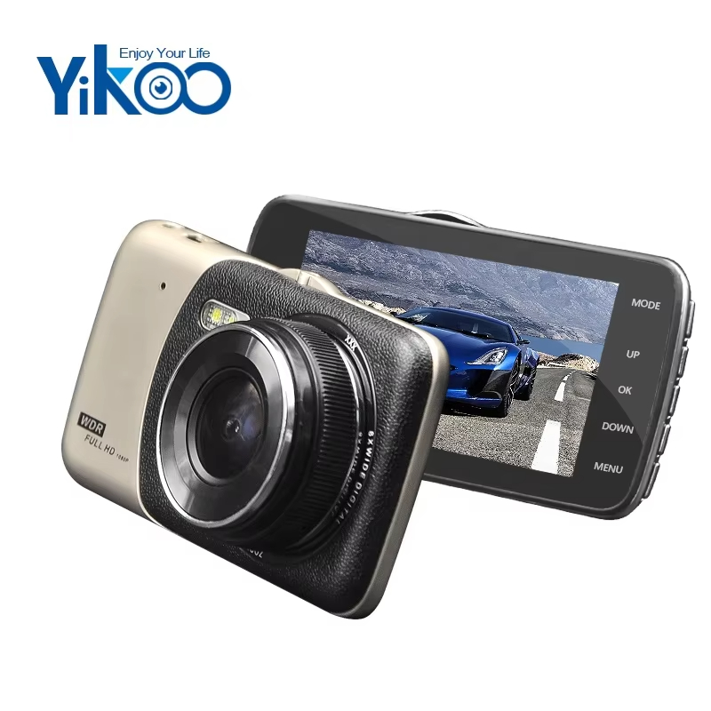 High Quality G-sensor Motion Detection 4'' Screen 1080p Video Recorder Dvr Hd Car Dash Vehicle Dashboard Camera