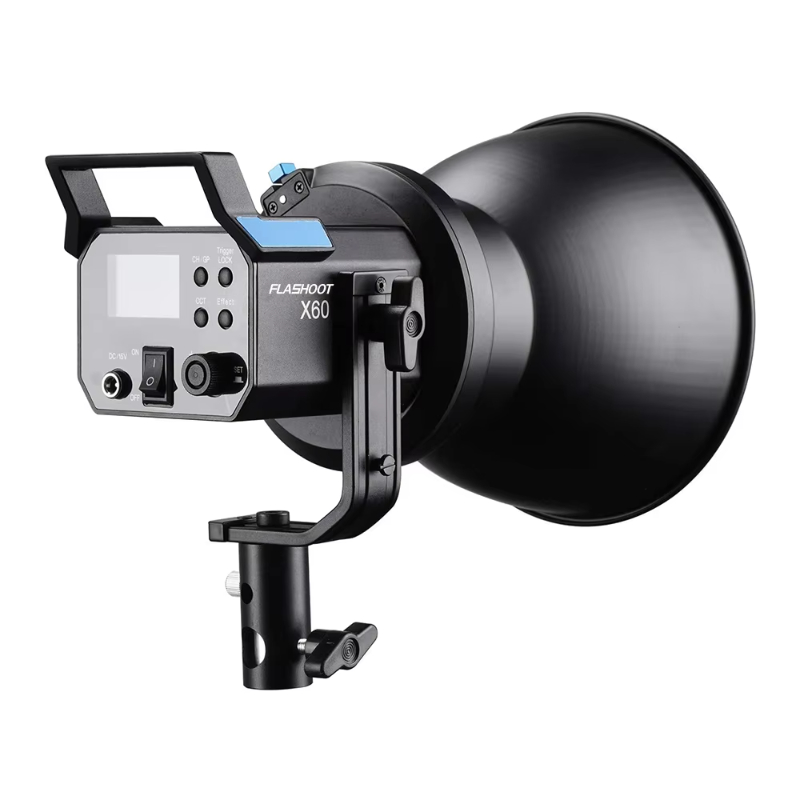 Sokani_Flashoot X60 LED Video Light With Remote Controller 80W Bi-Color 5600K Bowens Mount Lighting for Photograhy