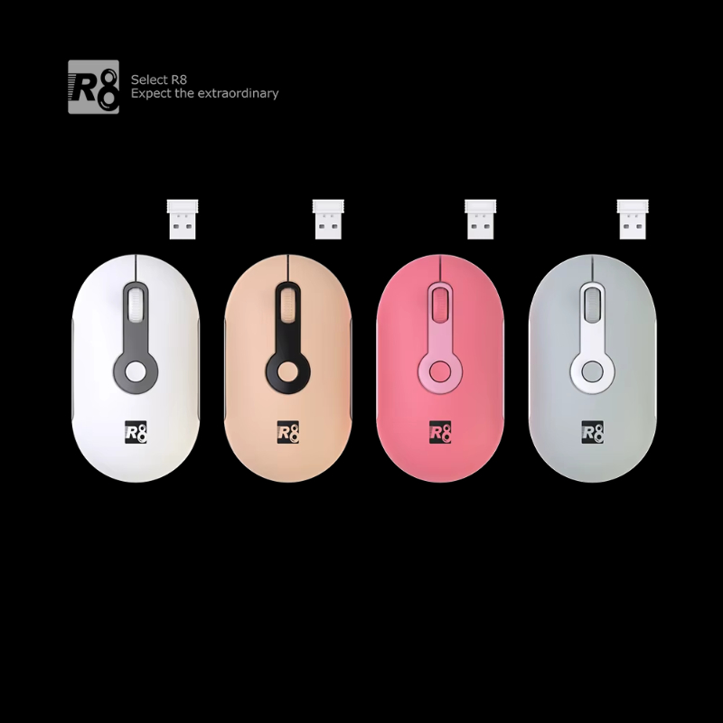New Arrival Wireless 2.4G Ultra Thin Wireless Mouse DPI 4D Wireless Mouse