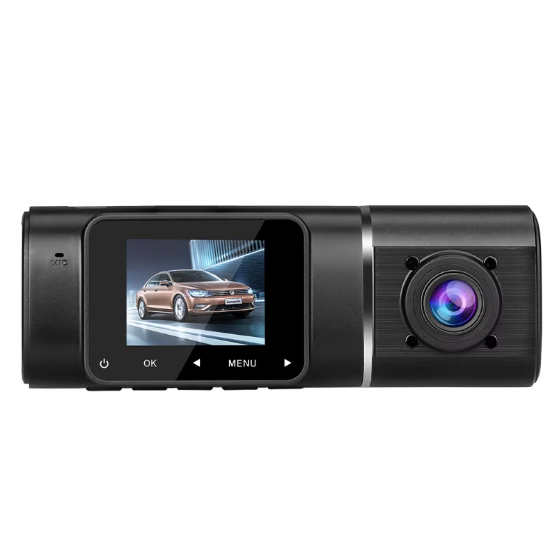 New 1.5'' GPS Dash Cam Full HD 1080P Video Recorder front and internal Dual Camera Car Camera Car Recorder Camera