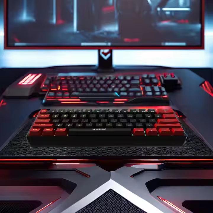 Cross Border Exclusive 61Key Mechanical Keyboard Blue Axis Wired Home Office Gaming Computer Mechanical Keyboard Sports Keyboard