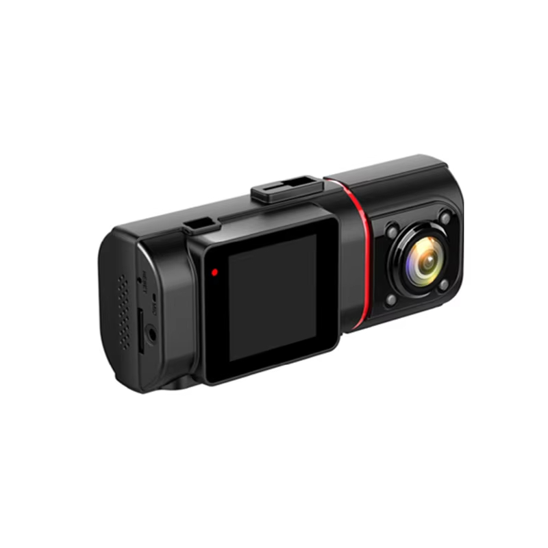 Vehicle Driving Recorder 4 inch touch screen dual lens car camera dvr with Front and rear dash camera