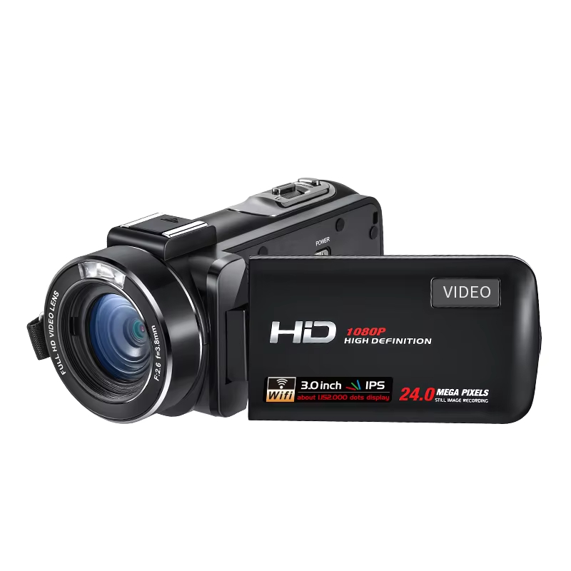 WIFI Camera Camcorder 8MP CMOS Sensor Burst Shooting Face Detection Anti-shake Digital Camera