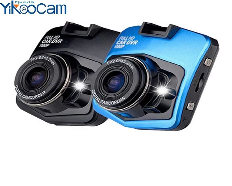 Yikoo OEM 2.4 inch screen small size 720p hd wide-angle car camera video recorder night vision dashcam