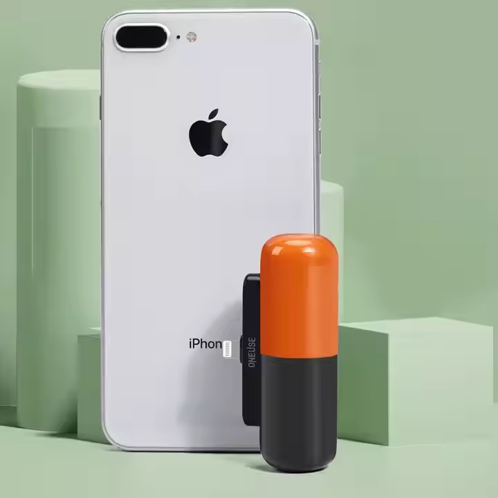 Custom Type C Capsule Charger Portable Camping Mini Pocket Power Bank Mobile Universal 5000mah Power Bank