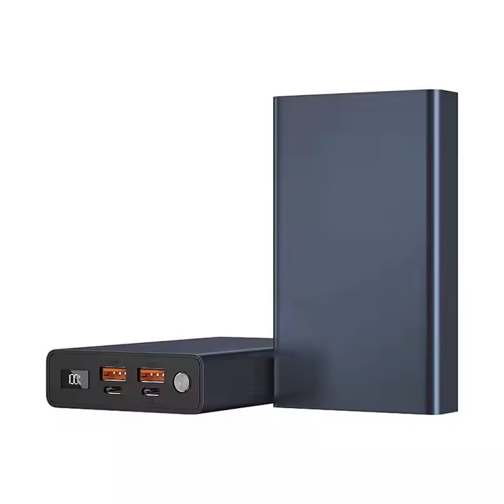 High Quality Cheap Dual Type c ports and 20000 Mah dual Usb slim powerbank USB C PD Power Bank 100W