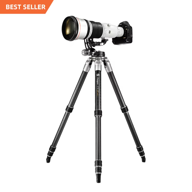 Professional Carbon Fiber Tripod Lightweight Portable Dslr Video Camera Tripod Stand Outdoor Shooting Hunting Photography Tripod