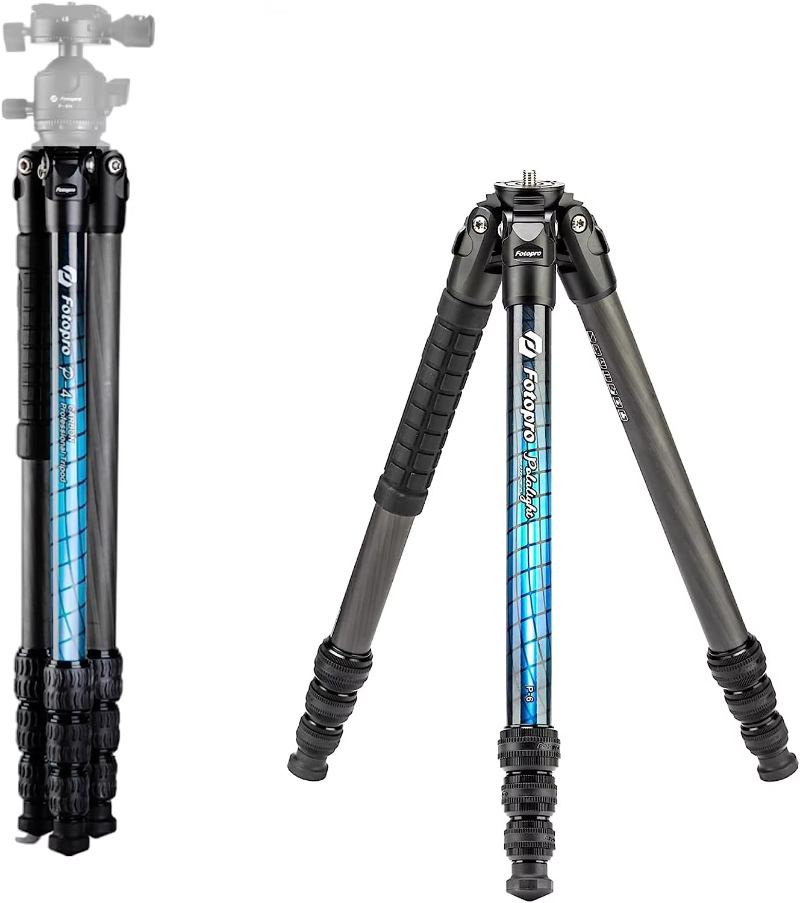 Fotopro Portable Traveling Aluminum Camera Tripod Stand With Rubber Feet