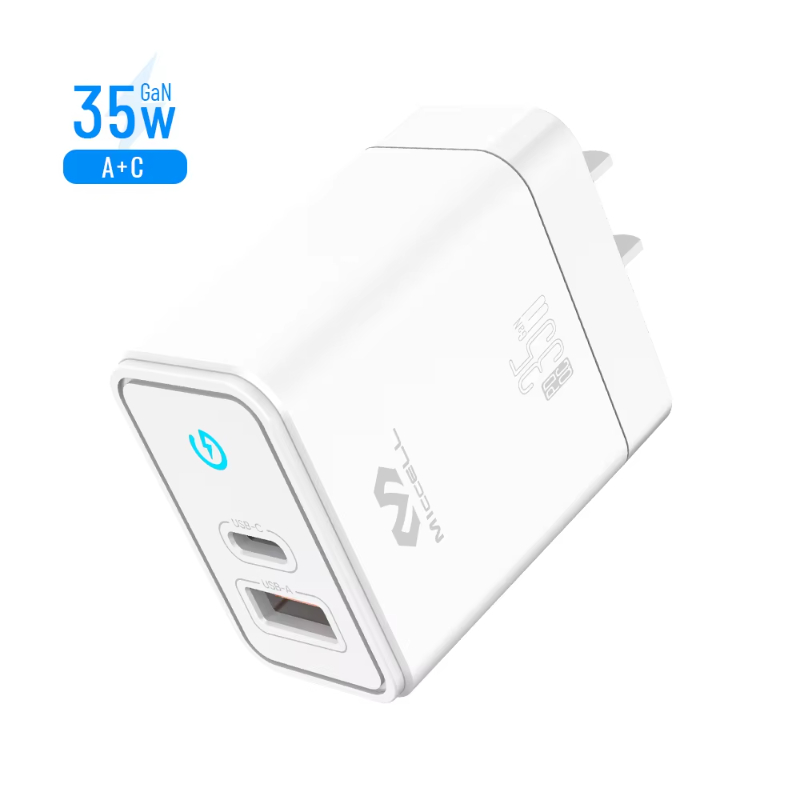 Veaqee 35W PD Adapter Power charger usb Fast Charging GaN charger for iphone 35W travel adapter universal GaN wall charger