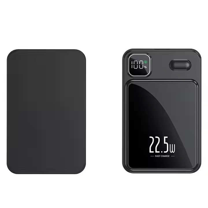 2024 New Product 15W Mini Portable Charger 5000Mah Customize Powerbank Magnetic Portable Charger 10000mAh Power Bank