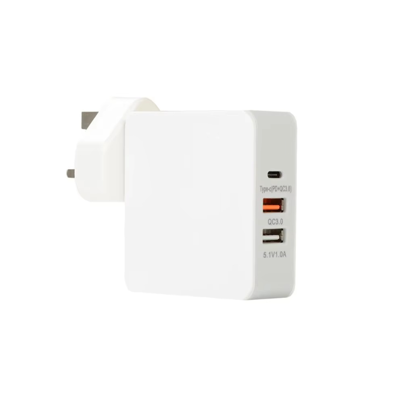 68W Dual USB Charger USB-C Power Delivery PD Portable Travel Wall Charger Adapter