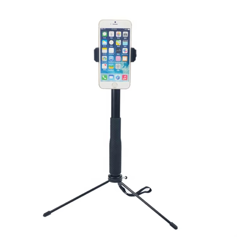 Custom Logo 93cm Selfie Stick for Gopros 180 Degree Rotation Extension Pole Adjustable Height